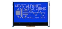 2.9-inch White on Blue 128x64 Graphic LCD CFAG12864Q1-TMI