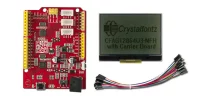 Low Power Monochrome LCD Dev Kit CFAG12864U3-NFH-E1-2