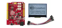 128x64 Transflective Backlit LCD Development Kit CFAG12864U3-TFH-E1-2