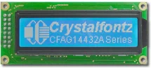 White on Blue 144x32 LCD Module CFAG14432A-TMI-TT