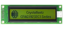 Yellow-Green 192x32 Serial Graphic LCD CFAG19232C1-YYH-TT