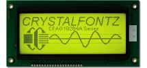 Yellow 192x64 3.9 Inch Graphic LCD CFAG19264A-YYH-TN