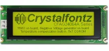 Sunlight Readable 240x64 Graphic LCD CFAG24064A-YYH-TZ