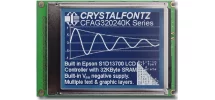 Dark Blue 320x240 Parallel Graphic LCD CFAG320240K-STI-TZ