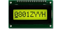 Sunlight Readable 8x1 Character LCD CFAH0801Z-YYH-JP