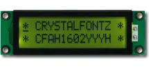 Yellow-Green 16x2 Character LCD CFAH1602Y-YYH-ET
