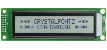 20x2 Character Dark on Gray LCD CFAH2002A1-TFH-JT