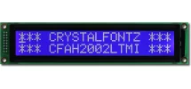 White on Blue 20x2 Character Module CFAH2002L-TMI-ET