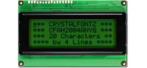 Reflective 20x4 Character Module CFAH2004A-NYG-JT
