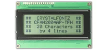 20x4 SPI Character LCD Display CFAH2004AP-TFH-EW