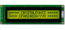 Black on Green 24x2 Character LCD CFAH2402A-YYH-JT