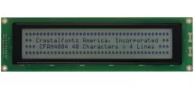 40x4 Character LCD Dark on Gray CFAH4004A1-TFH-JT