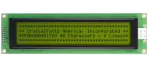 40x4 Sunlight Readable Character LCD Display CFAH4004A1-YYH-JT