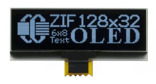 Small 128x32 White OLED Display Module (CFAL12832N0-022W)