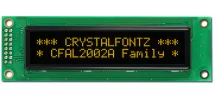 20x2 Parallel Character OLED CFAL2002A-Y