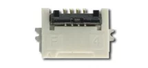 4 Position, 0.5mm Pitch, Gold, FCC FPC ZIF Connector CS050Z04GB0