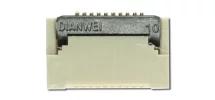 10 Position, 0.5mm Pitch, Gold, FCC FPC ZIF Connector CS050Z10G-A0