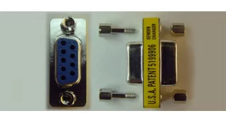 DB9 Male / Female Adapter (WR-232-Y07)