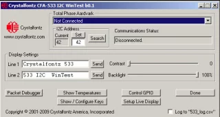 533 I2C WINTEST (533 I2C WinTest)