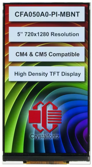 5-inch 720x1280 Compute Module TFT (CFA050A0-PI-MBNT)