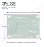 CFA10054 Mechanical Drawing