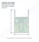 CFA10105 Mechanical Drawing