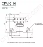 CFA10110 Mechanical Drawing