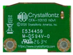 Carrier Board for 128x64 LCD Module, back view.