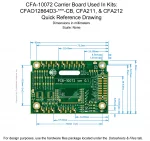CFA211TMI Mechanical Drawing