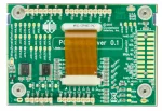 CFA-10072 board � back view shown with Arduino connectors used in the CFA212-TFH development kit.