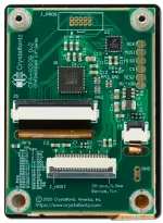 240x320 EVE TFT LCD Display, Back View, powered off.