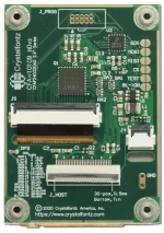 240x320 EVE TFT Display, back view of PCB.