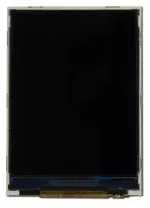 240x320 EVE TFT Display, front view, powered off.