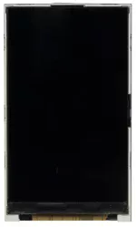 3 240x400 EVE powered TFT Display, powered off, front view.