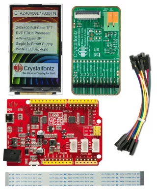 240x400 EVE TFT Display Development Kit