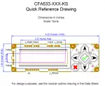 CFA633TMIKS Mechanical Drawing