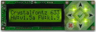 [EOL] 16x2 Character USB LCD (CFA633-YYB-KU)