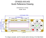 CFA633YYHKS Mechanical Drawing