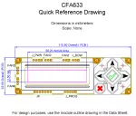 CFA633YYHKU Mechanical Drawing