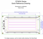 CFA634YDIKP Mechanical Drawing