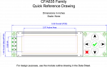 CFA635TFEKS Mechanical Drawing