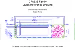CFA635TFKKL Mechanical Drawing