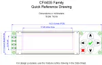 CFA635TMFKL Mechanical Drawing