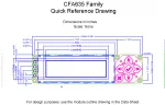 CFA635TMLKL Mechanical Drawing