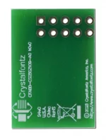 10-position ZIF breakout board. Botom view.