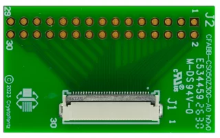 30-Position ZIF Breakout Board (CFABB-CS050Z30G-A0)