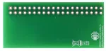 40-position ZIF breakout board. Bottom view.