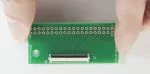 40-position ZIF breakout board. In hand to show size and perspective.