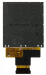 240x240 pixel, full-color TFT LCD. Back view of the display.