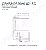 CFAF240320A0024SC Mechanical Drawing